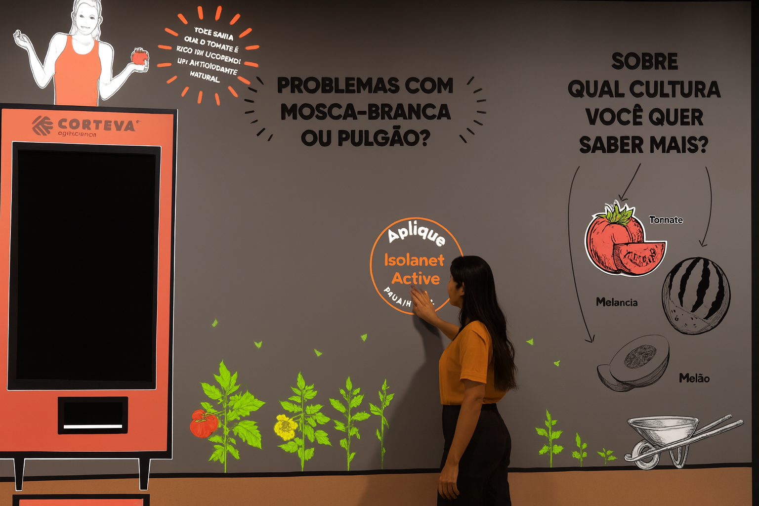 Painel Interativo (projeção sobre adesivo) — imagem 2